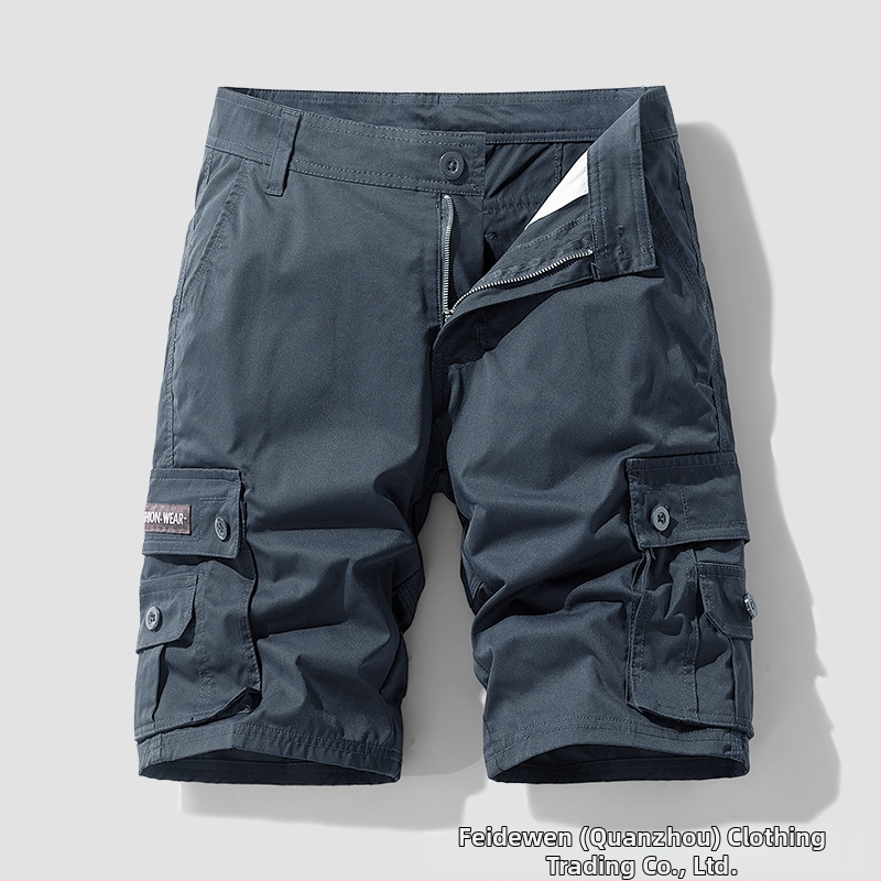 Határokon átnyúló e-kereskedelem Külkereskedelem Nyári új Camouflage férfi utcai funkcionális rövidnadrág Cargo nadrág Hétköznapi divatos taktikai nadrág