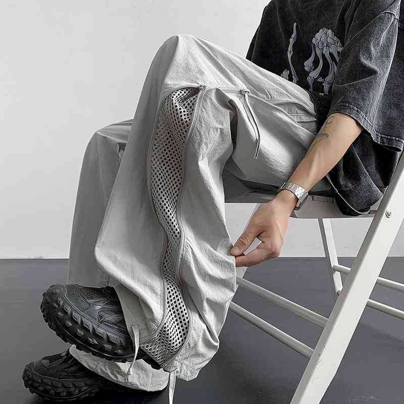 Plus Size 140kg-os férfi lezser nadrág, nyári, utcai, stílusos, gyorsan száradó, ejtőernyős nadrág, hegyi sorozatú, vízálló, funkcionális softshell nadrág, férfi