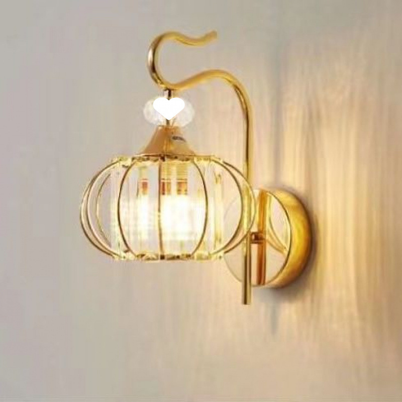 Uus moodne lihtne magamistoa öölamp, luksuslik kristall-seinalamp, elutoa, õppekoridori, trepilambid