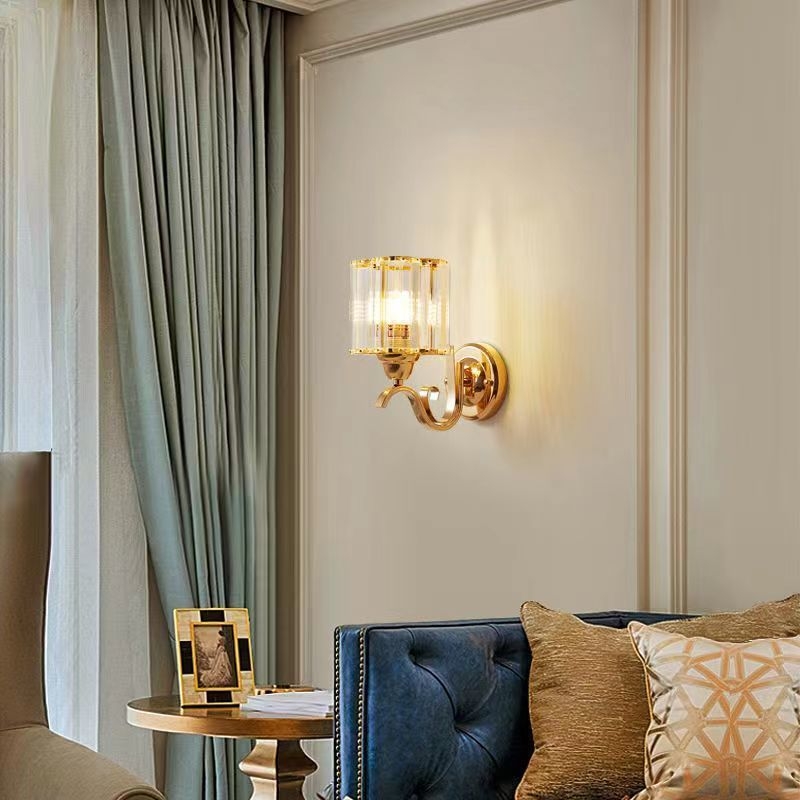 Uus moodne lihtne magamistoa öölamp, luksuslik kristall-seinalamp, elutoa, õppekoridori, trepilambid