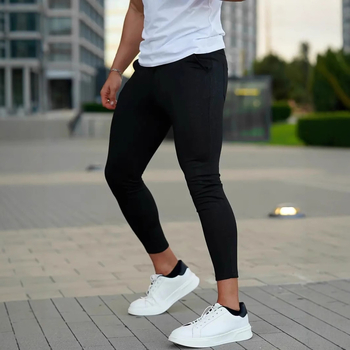 Pantaloni sport de fitness pentru bărbați, de vară, transfrontalieri europeni și americani, 2025, pantaloni casual Slim, casual, cu picioare mici, cu nouă puncte