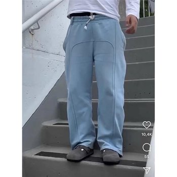 Európa és az Egyesült Államok Amazon határokon átnyúló, rugalmas, húzózsinóros nadrág, cipzáras nadrág, lezser nadrág, főutcai hiphop rap, utcai viselet