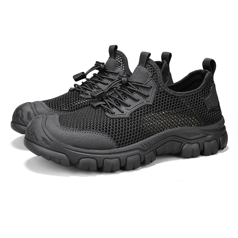 2025-ös, határokon átnyúló férfi cipők, nyári hálós cipők, férfi üreges, lélegző hálós cipők, alkalmi, divatos cipők, szandálok, gázlócipők, strandcipők