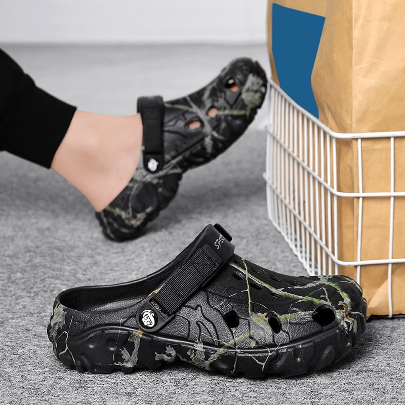 Pantofi Croc 2025 vara nouă respirabil cu talpă moale sport plajă pantofi transfrontalieri casual două uzuri la modă sandale sport