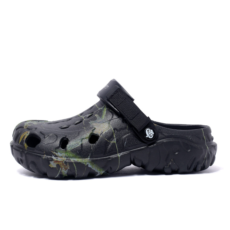 Pantofi Croc 2025 vara nouă respirabil cu talpă moale sport plajă pantofi transfrontalieri casual două uzuri la modă sandale sport