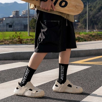 Croc Shoes Ανδρικά Καλοκαιρινά Εξωτερικά Σανδάλια 2025 Νέα Baotou Beach με Χοντρές Σόλες, Αντιολισθητικά, Αντιοσμητικά, Eva για Άνδρες