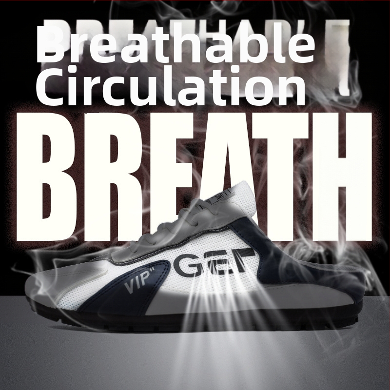 2024. aasta kevadised uued meeste kingad Korea stiilis trendikad vabaajajalatsid, laisad libisemiskindlad ja pooljalatsid meestele