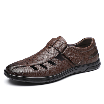 2025 Új Nyári Férfi Szandálok Csúszásgátló Puha Alsó Strandcipők Férfi Alkalmi Szandálok és Papucsok Kényelmes Lábujjhegyig Érő Férfi Cipők