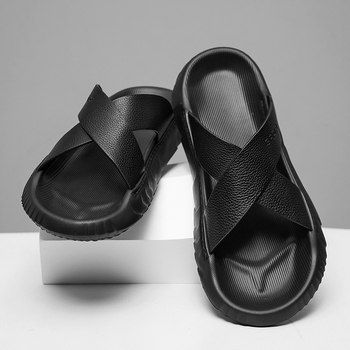 2025-ös nyári férfi szandálok, divatos, hétköznapi, könnyű, kétrészes, autózáshoz is alkalmas strandszandálok férfiaknak