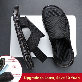 Σανδάλια Ανδρικά Καλοκαιρινά Εξωτερικά Ρούχα 2025 Νέα Μοντέρνα Αποσμητικά Σανδάλια Ανδρικά Υφασμάτινα Παντόφλες για Υπαίθριες Δραστηριότητες Casual Παπούτσια Παραλίας