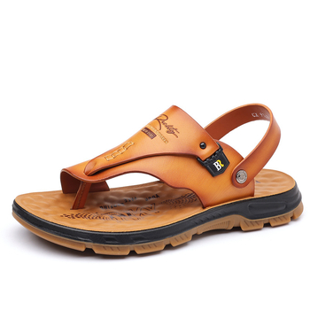 Σανδάλια Ανδρικά Καλοκαίρι 2025 Νέο Στυλ Παντόφλες με Μαλακή Σόλα, Ανοιγόμενα, Διπλής Χρήσης, Ανδρικά Αντιολισθητικά Σανδάλια Παραλίας