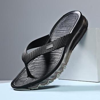 2025 nyári férfi új koreai stílusú kültéri halszálkás szandálok strandcipők teljes tenyérrel légpárnás cipő pároknak külkereskedelmi nagykereskedelem