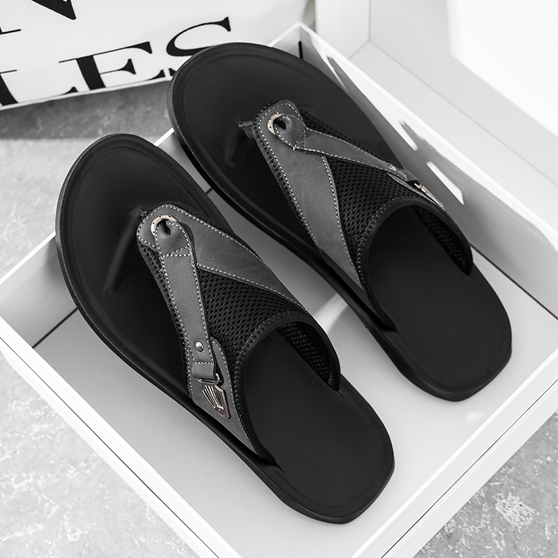 Muške japanke, nove trendi vanjske japanke za plažu, sandale za plažu, sportske neklizajuće ležerne papuče na zalihi