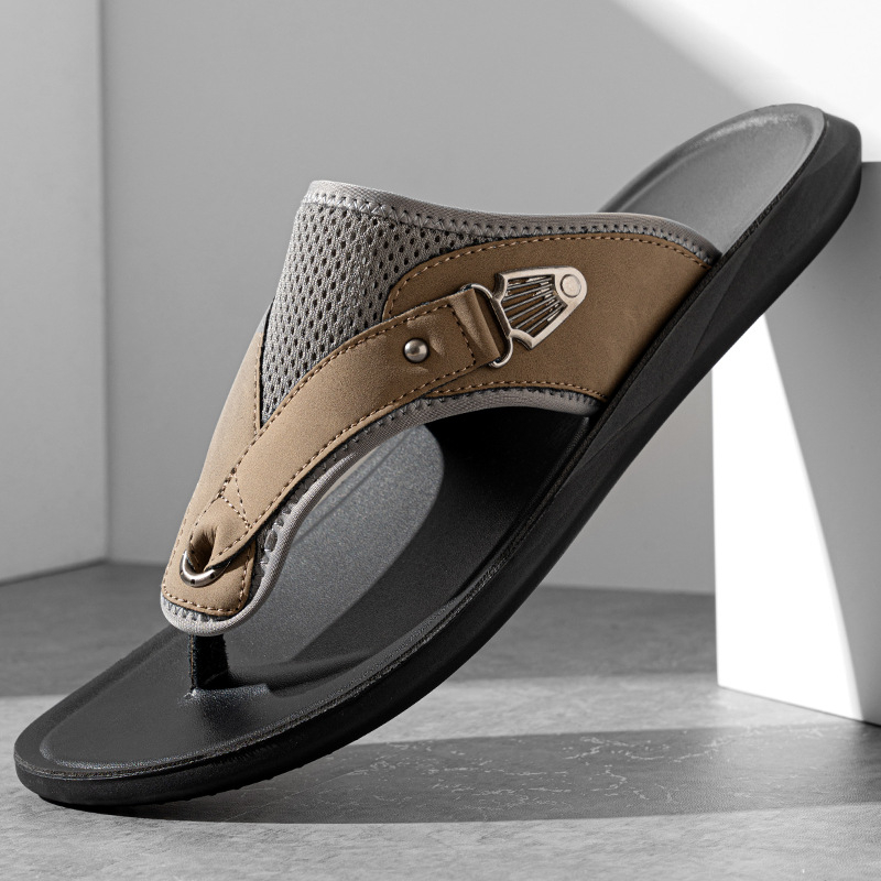 Muške japanke, nove trendi vanjske japanke za plažu, sandale za plažu, sportske neklizajuće ležerne papuče na zalihi