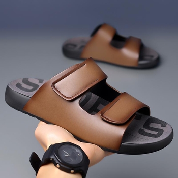 Papuci de plajă respirabili, mărimi mari, transfrontaliere, noi, pentru bărbați, export, de înaltă calitate, pentru interior și exterior, sandale britanice