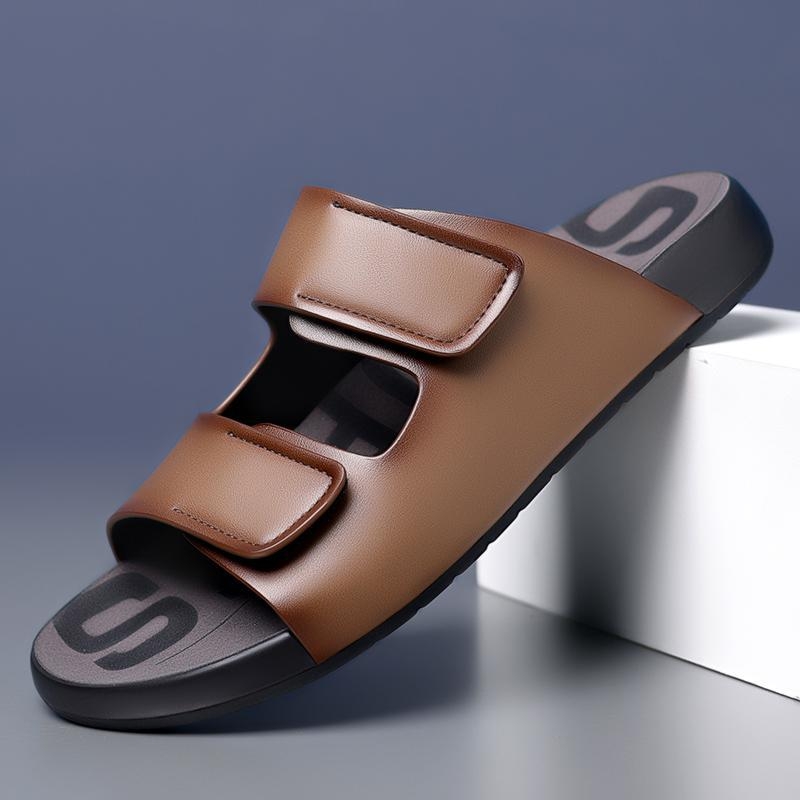 Papuci de plajă respirabili, mărimi mari, transfrontaliere, noi, pentru bărbați, export, de înaltă calitate, pentru interior și exterior, sandale britanice