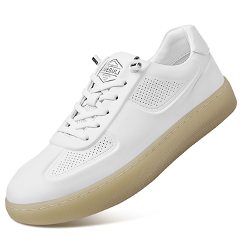 Shenglima új férfi szandálok üreges, lélegző, marhabőrből készült, alkalmi cipők, puha talpú, retró, német fehér cipők, nagykereskedelem, dropshipping