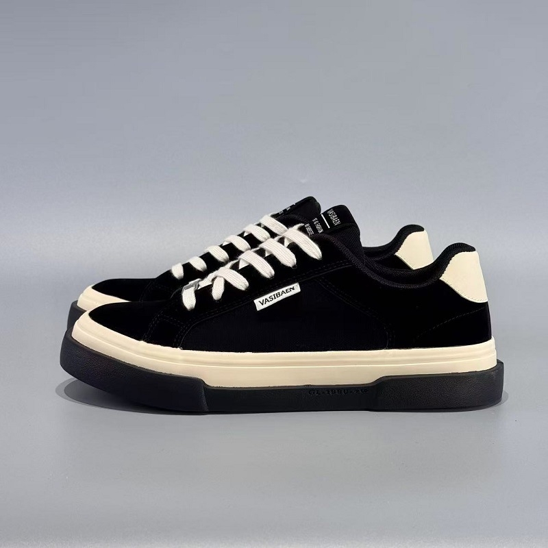 Amerikai retro férfi cipők, divatos, lélegző, alacsony szárú vászoncipők, sokoldalú, hongkongi stílusú, vastag talpú, magasságnövelő tornacipők 5112