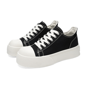 Ανδρικά Παπούτσια από Καμβά CrossBorder Μεγάλο Μέγεθος Νέα Ανδρικά Casual Παπούτσια Μόδα Νεανικά Μοντέρνα Αθλητικά Παπούτσια με Χοντρή Σόλα Παπούτσια με Μεγάλα Δάχτυλα