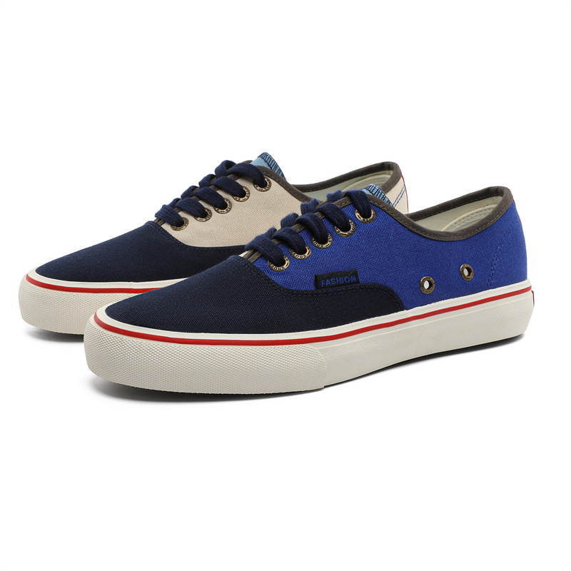 Μοντέρνα ανδρικά αθλητικά παπούτσια από καμβά 2025 Καλοκαιρινά νέα βουλκανισμένα casual παπούτσια Μοντέρνα ευέλικτα χαμηλοτάβανα ανδρικά φλατ παπούτσια