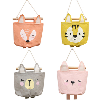 Koomiksistereo seinale riputatav vöö, ühiselamu voodi kõrvale riputatav kott, mitmesuguste asjade hoiukott, armas loomakujuline hoiukott