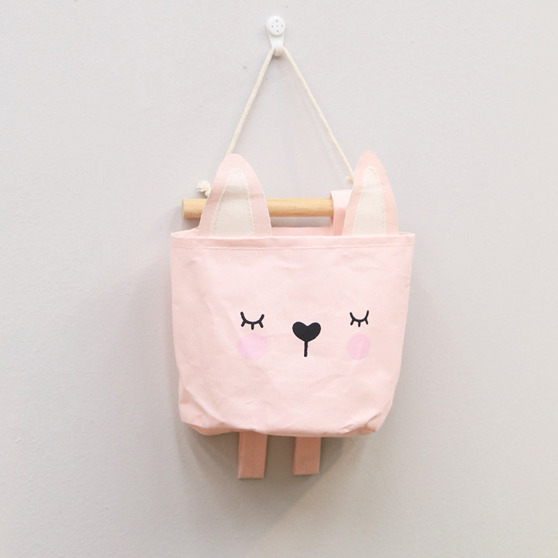 Koomiksistereo seinale riputatav vöö, ühiselamu voodi kõrvale riputatav kott, mitmesuguste asjade hoiukott, armas loomakujuline hoiukott