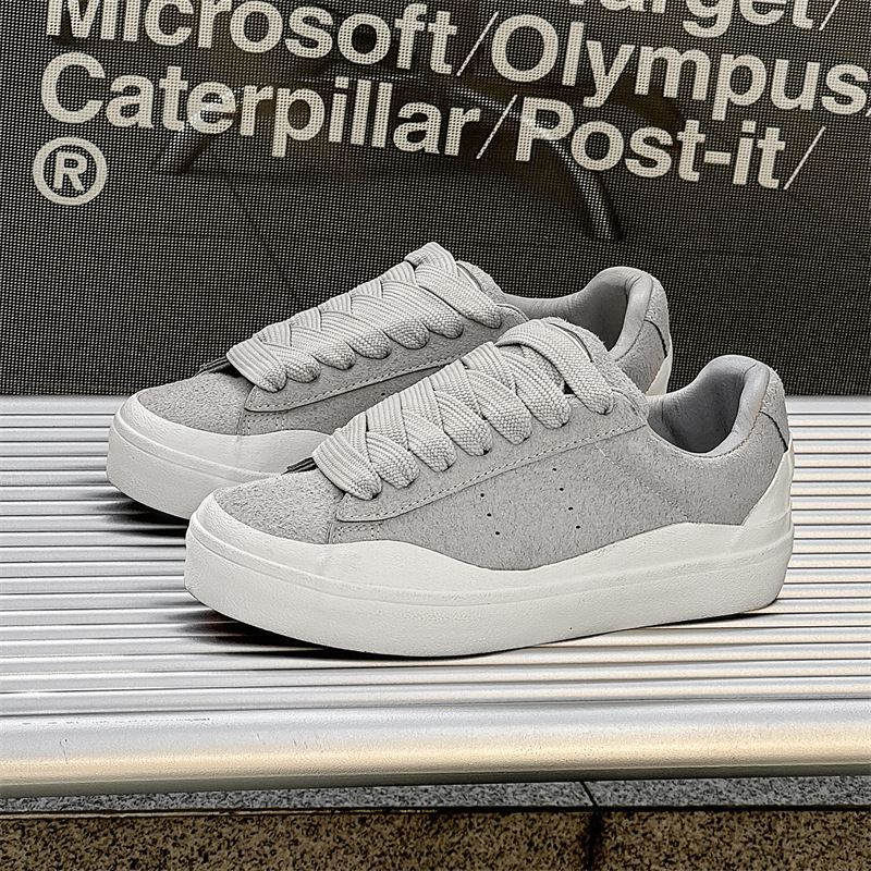 Férfi boardcipők Trendi niche High Street férficipők 2025 Four Seasons platform univerzális divatos cipők Divatos hétköznapi egyrétegű cipők