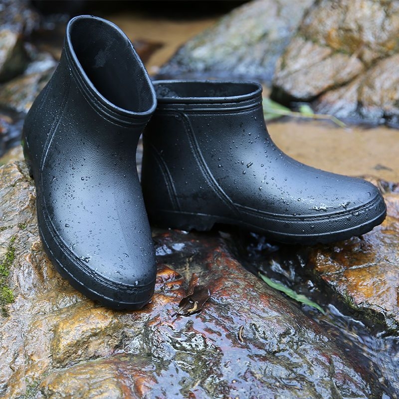 Platinum Laisiya Cipele za kišu za odrasle Cipele za hranu Moderne vanjske, otporne na habanje, vodootporne, neklizajuće srednje čizme za kišu, vodene cipele 663