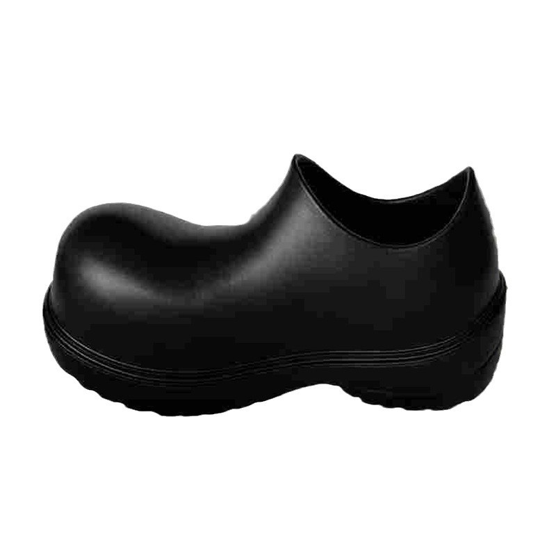 Megkülönböztető bohóccipők, férfi divatos, vastag talpú, egypedálos, alkalmi, csúszásgátló, esőálló, olajálló, gyorsan száradó szakácscipők