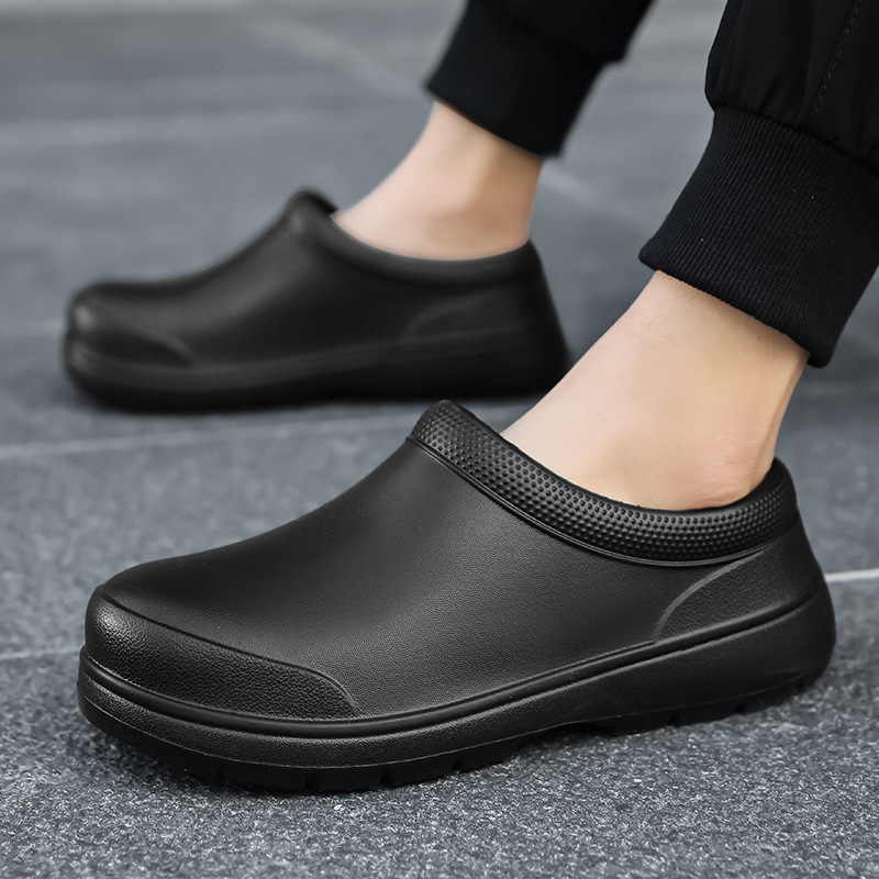 Férfi szakácscipő, csúszásmentes konyhai cipő, tavaszi és őszi ápolónői cipő, női kopásálló, egypedálos, vízálló, esőálló cipő, olajálló munkacipő