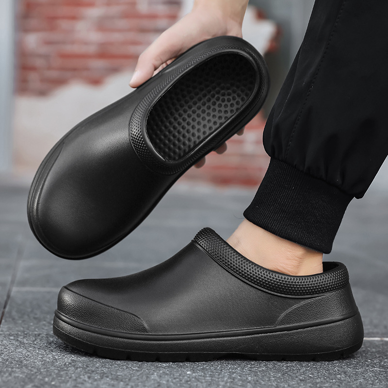 Férfi szakácscipő, csúszásmentes konyhai cipő, tavaszi és őszi ápolónői cipő, női kopásálló, egypedálos, vízálló, esőálló cipő, olajálló munkacipő