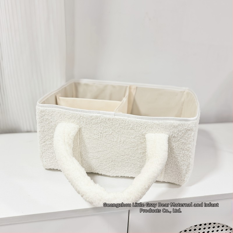 Piiriülene hulgimüügi otse tehasest, plush-hoiukorv ema- ja imikutele, mähkmepudelite viimistluskott, beebiriiete hoiustamine