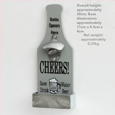 Régi étterem grillezett halbolt sörnyitó kreatív tárolódoboz bár étterem dekoráció sörnyitó fali díszek