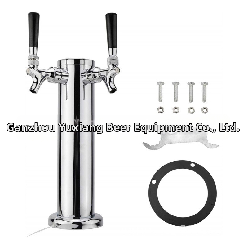Цилиндрична винена колона за бирена машина, винена глава от неръждаема стомана 304 без бар, ресторант, директни продажби от фабриката