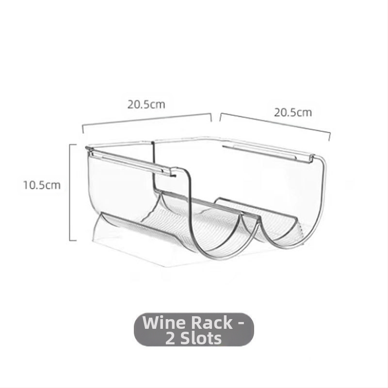 2/3 punase veini riiul virnastatav külmkapi hoiukast välismaiste veinide väljapanekuriiul veini läbipaistev hoiuriiul väliskaubandus