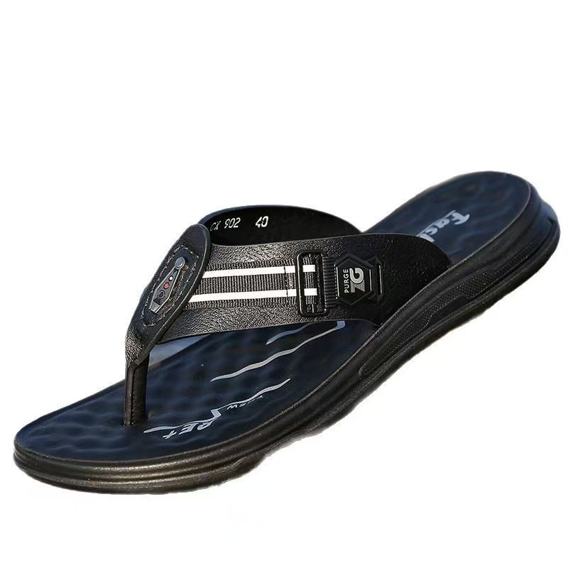 Férfi papucsok 2025 új nyári extra nagy méret 45 külső viselet stílusos 2,3 kg 47 csúszásgátló nemzeti trendi papuccsal 48 cipő