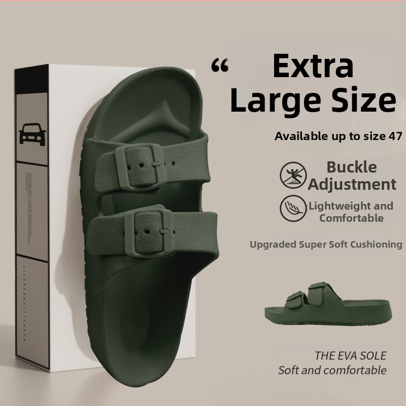 Külkereskedelmi extra nagy méretű szandálok, alkalmi férfi szandálok, nyitott orrú papucsok, határokon átnyúló divatos cipők, férfi szandálok, dropshipping