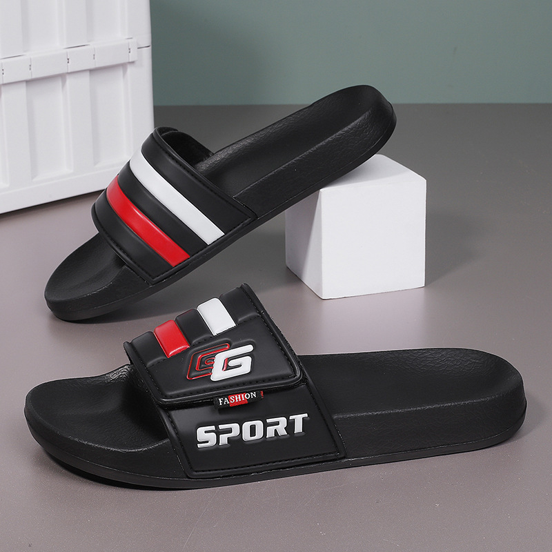 Határokon átnyúló 2025-ös nyári tépőzáras divattrend férfi papucsok alkalmi csúszásgátló kültéri robbanások nagykereskedelem