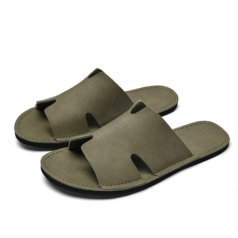 Határokon átnyúló Amazon-os, nagy méretű, tavaszi és nyári új férfi cipők, alkalmi, bebújós, lélegző papucsok