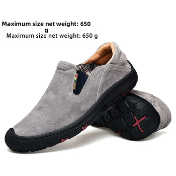 2022-es, határokon átnyúló, Four Seasons márkájú, férfi, alkalmi, disznóbőrből készült, könnyű, puha talpú, csúszásmentes, bőr túracipő