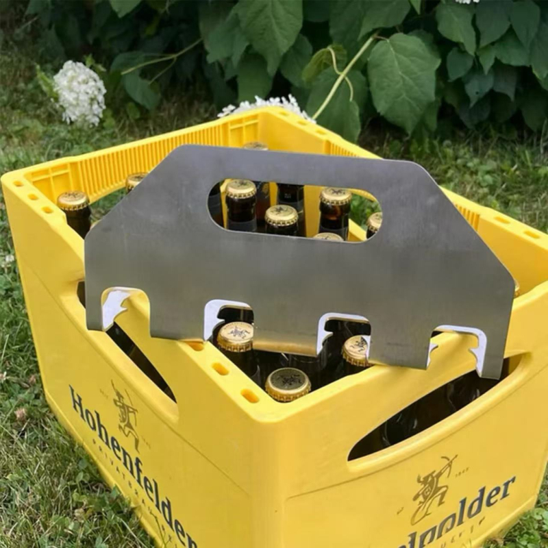 Határokon átnyúló, népszerű, négyszeres sörnyitó és sörtartó, palacknyitó, sörtartó, kettős célú eszköz