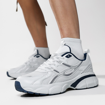 Dropshipping 2025 Pantofi noi pentru tătici în același stil pentru bărbați și femei, pantofi sport casual respirabili cu talpă groasă, pantofi retro cu șireturi la modă