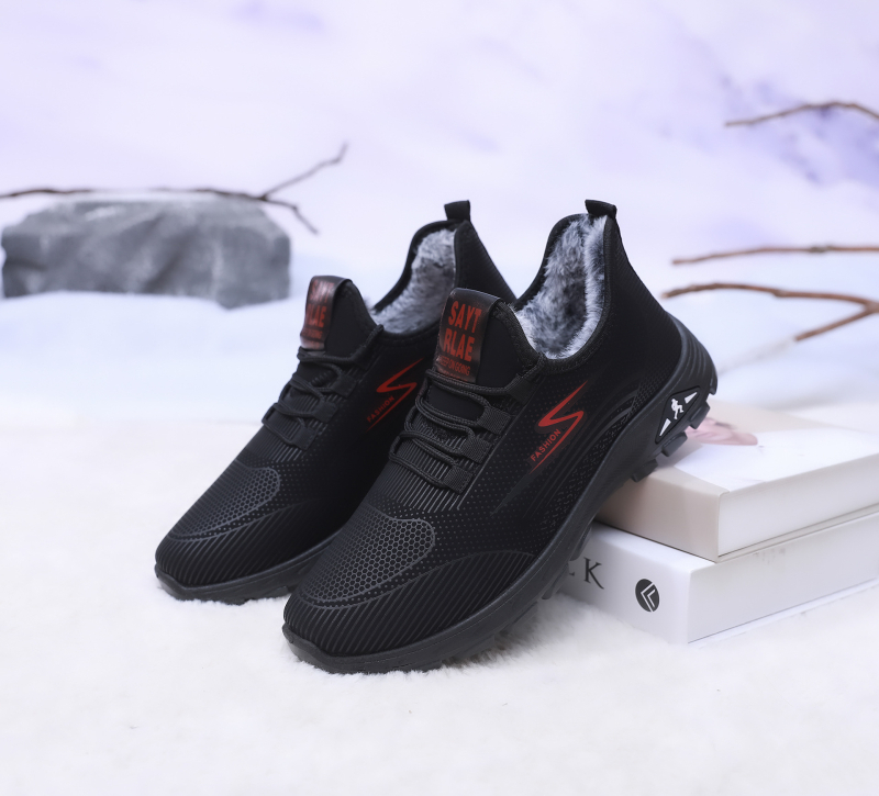 2024. aasta talve uued naiste puuvillased kingad, naiste tossud, fliisvoodriga, paksendatud pehme tallaga naiste puuvillased kingad