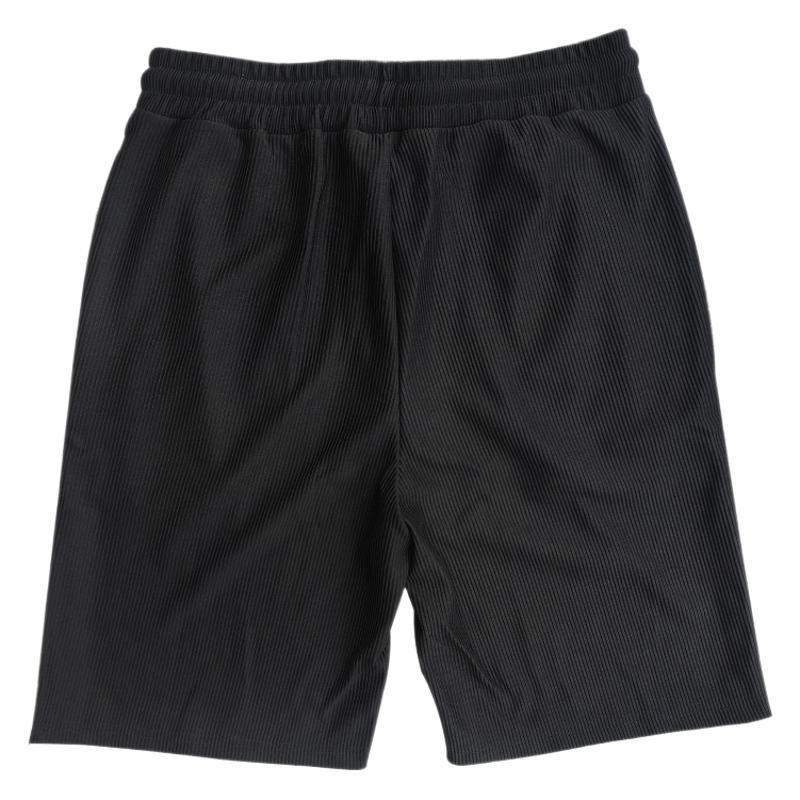 Nyári új, egyszínű, fűzős sportnadrág, kordbársony, egyszerű rövidnadrág, férfi rövidnadrág, lezser rövidnadrág, európai méretű