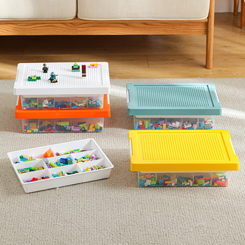 Lego Επιτραπέζιο Κουτί Αποθήκευσης Δομικών Στοιχείων Κουτιού Αποθήκευσης Ταξινόμηση Μέρη Ταξινόμηση Υποδιαμέρισμα Παιδικό Κουτί Αποθήκευσης Παιχνιδιών