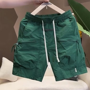 Καλοκαιρινά σορτς Tooling New Style 2024, μοντέρνα ανδρικά παντελόνια εξωτερικού χώρου, λεπτά, αναπνεύσιμα, casual παντελόνια, αμερικανικού τύπου, μεσαίου μήκους, μοντέρνα μάρκα, παντελόνια πέντε σημείων