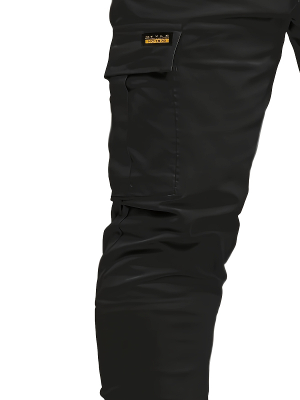 Férfi lezser szabadidőnadrág, cargo nadrág, külföldi kereskedelmi stílus, 2025-ös ifjúsági stílus, lélegző, mosógépben mosható