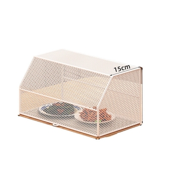 Ράφι κουζίνας, κάλυμμα για τραπέζι φαγητού, κάλυμμα πιάτων κατά των μυγών και των κουνουπιών, πολυστρωματική βάση αποθήκευσης για επιτραπέζιο τραπέζι