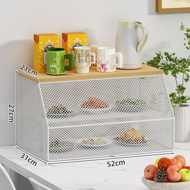 Raft de bucătărie, blat, masă de luat masa, capac anti-fly și țânțari, capac pentru vasul de bucătărie, raft de depozitare multistrat pentru desktop