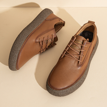 Casual Παπούτσια 2025 Νέα Δερμάτινα Παπούτσια Ανδρικά, Αντιολισθητικά, Χαμηλά, Μεγάλο Μέγεθος, Δερμάτινα, Ανδρικά Παπούτσια, Αθλητικά Παπούτσια, Μεσήλικες, Πρώτης Επίστρωσης, Ανδρικά Παπούτσια